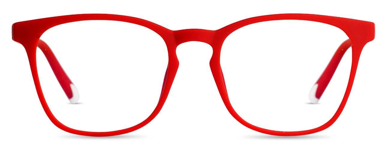 Barner Dalston Kids Glasses / Protects Eyes from Harmful Screen Rays / Red