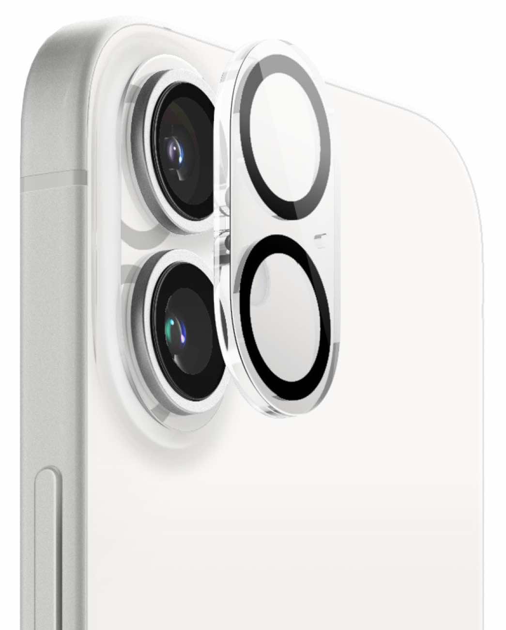 Elago Camera Lens Protection / For iPhone 16 & 16 Plus / 9H Hardness