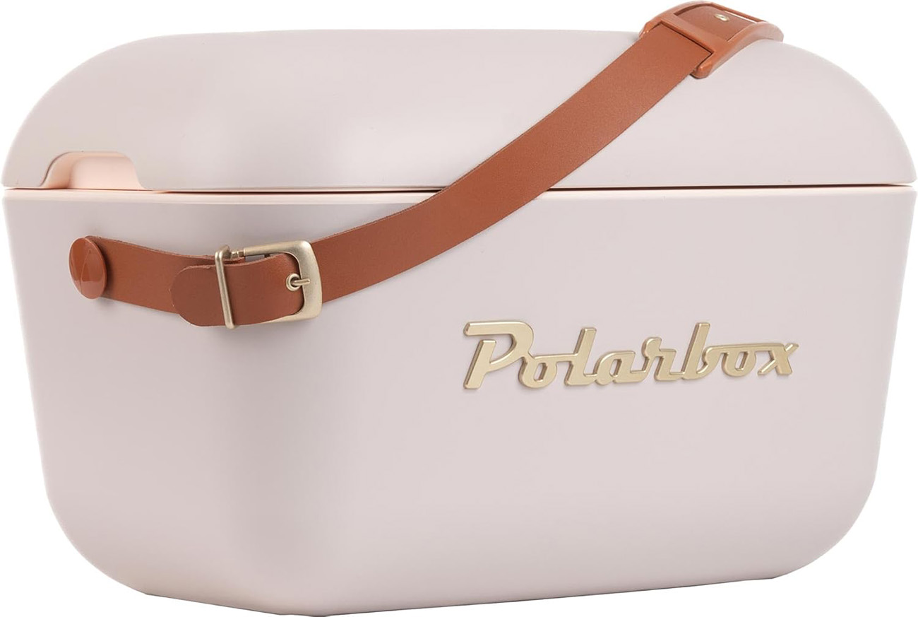 Polarbox Cooling Box / 12L Capacity / With Shoulder Strap / Classic Design / Pearl