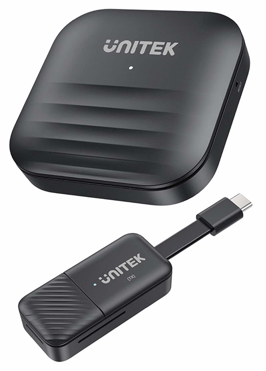 Unitek Type-C Wireless HDMI Extender Kit / FHD Resolution / For iPhone & Android