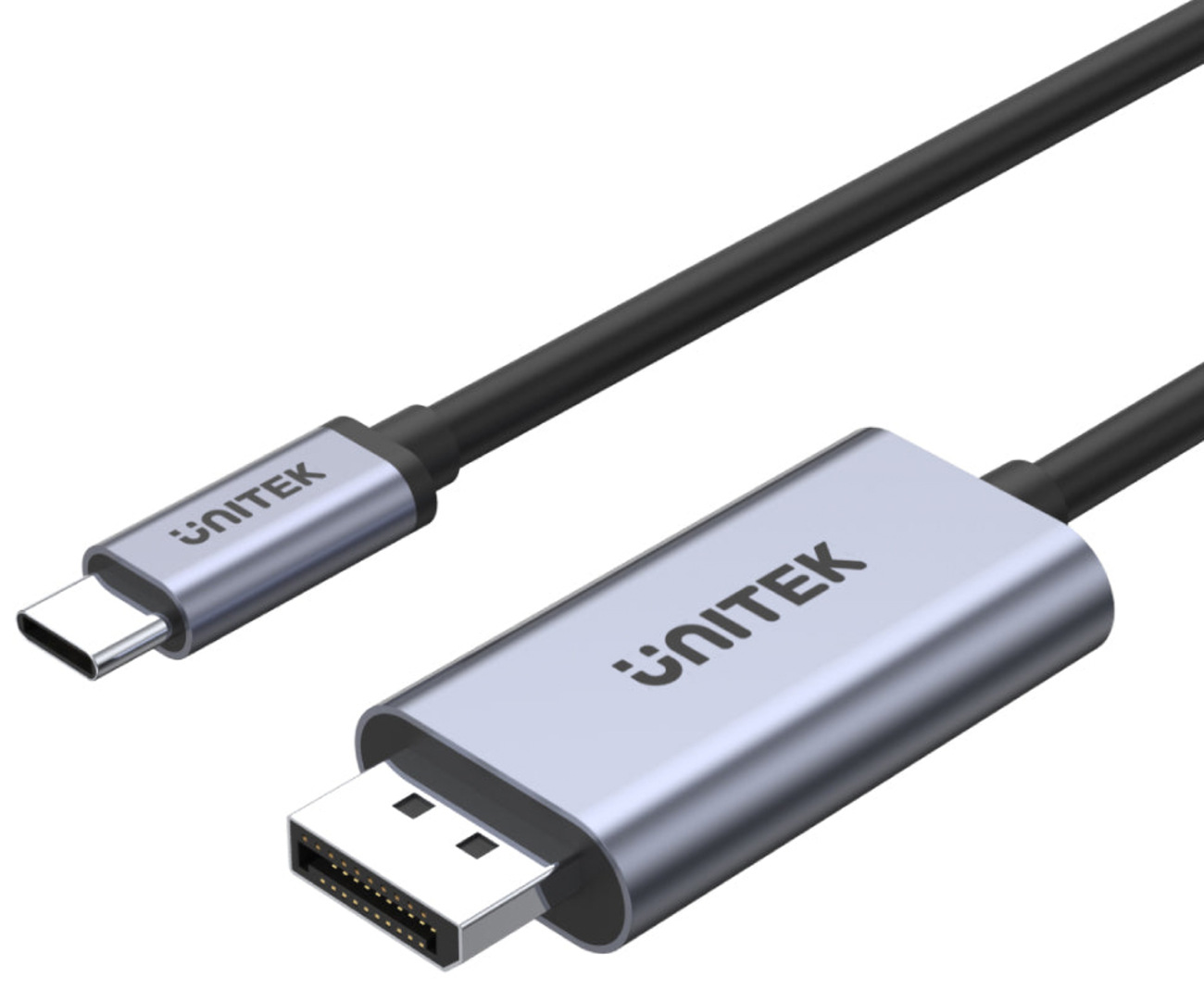 Unitek DisplayPort 1.2 to USB-C Cable / 4K & 60Hz / 2 Meters