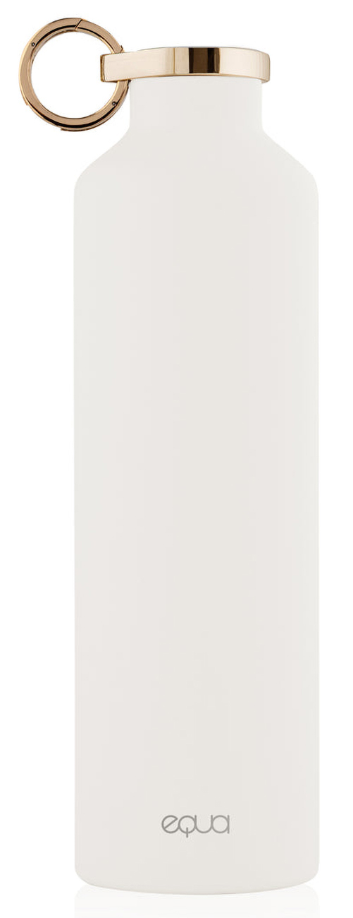 EQUA Bottle / 23oz Capacity / Keeps Drinks Cold for 24 Hours / White