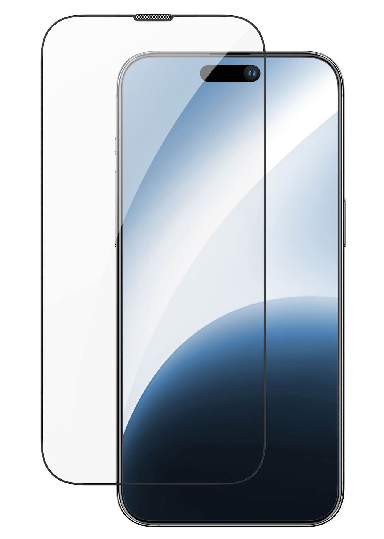 AmazingThing Titan Protection for iPhone 15 Plus / 9H Hardness / Transparent Glass