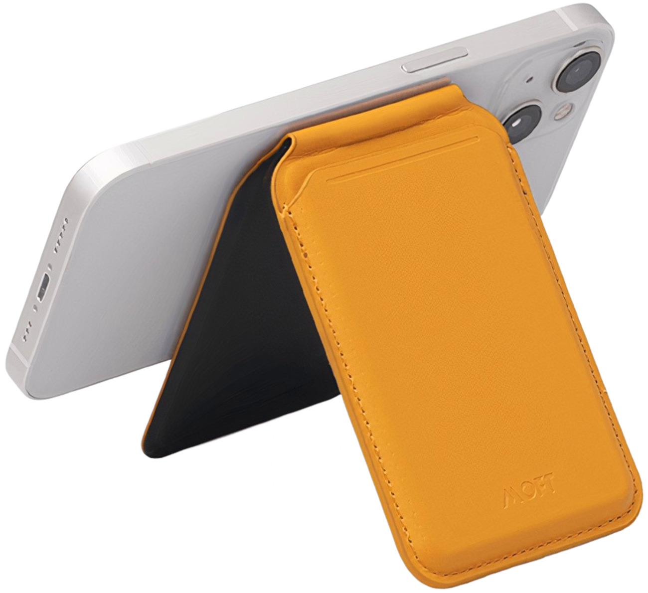 MOFT Flash Wallet & Phone Stand / MagSafe Compatible / Yellow