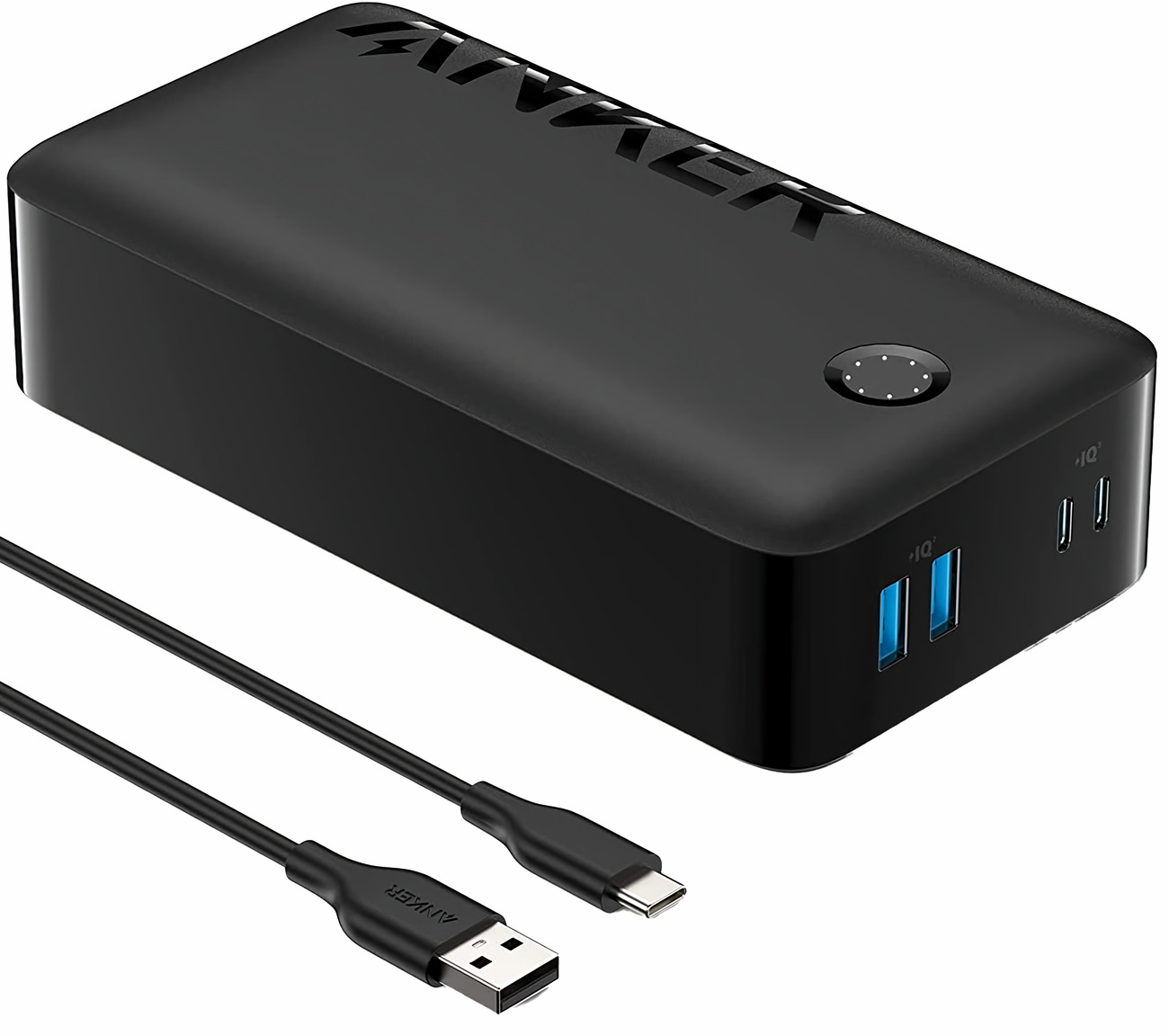 Anker 347 Power Bank / 40000 mAh Capacity / PD Charging / 4 Ports