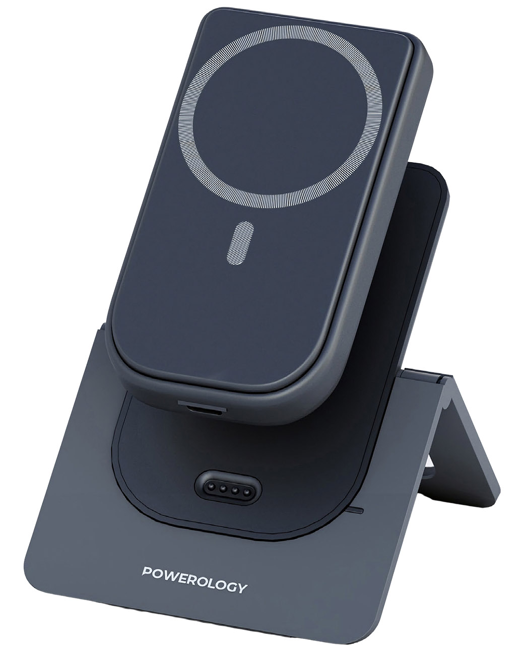 Powerology MagSafe Combo / 10000 mAh Power Bank & Desk Stand