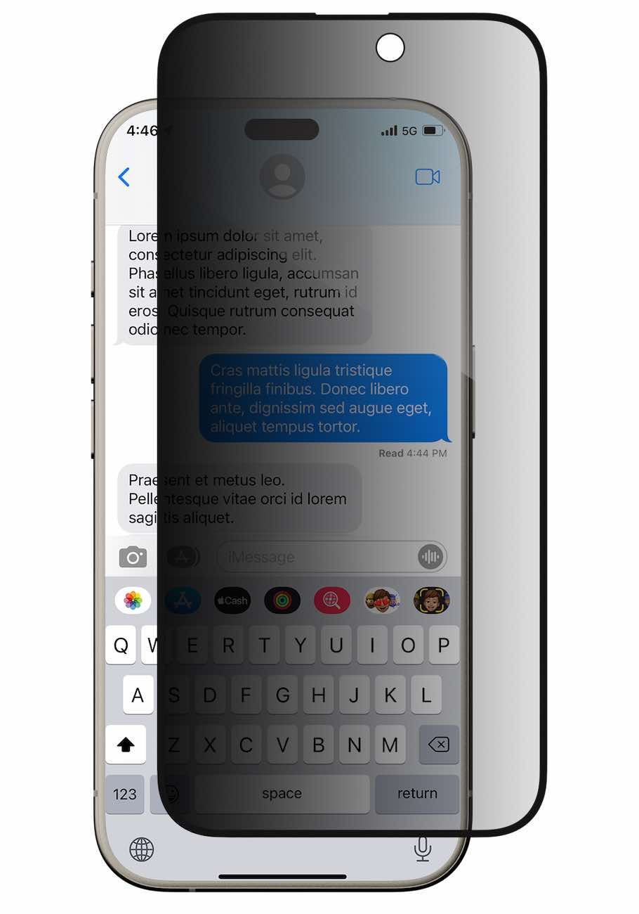 SwitchEasy Vetro Screen Protector for iPhone 16 / High Durability & Quality / Privacy Glass