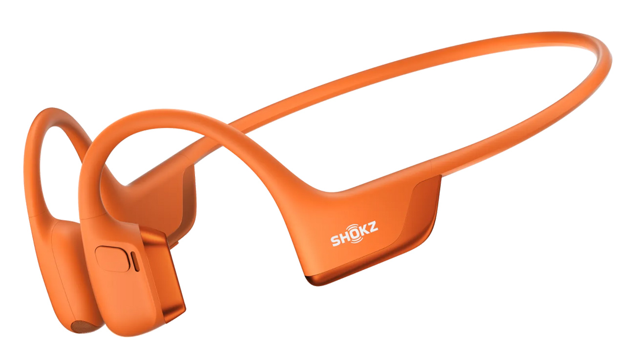 Shokz OpenRun Pro 2 Sports Headphones / Wireless / 12 Hours of Use / Enhanced Performance / Orange