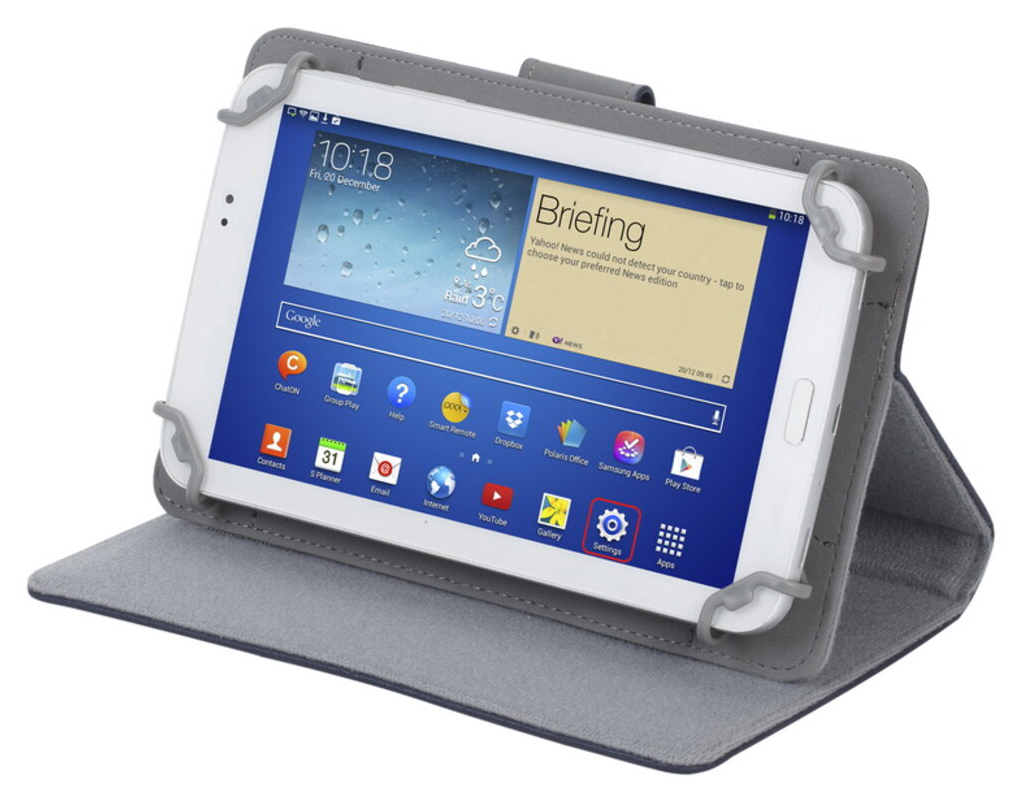 Tablet Case by Rivacase / 7-inch Size / In-built Stand / Blue