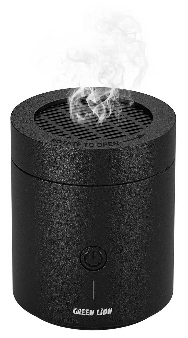 Green Dune Bukhoor Incense Burner / Self-Igniting / Uses Charcoal Discs / Battery Operated