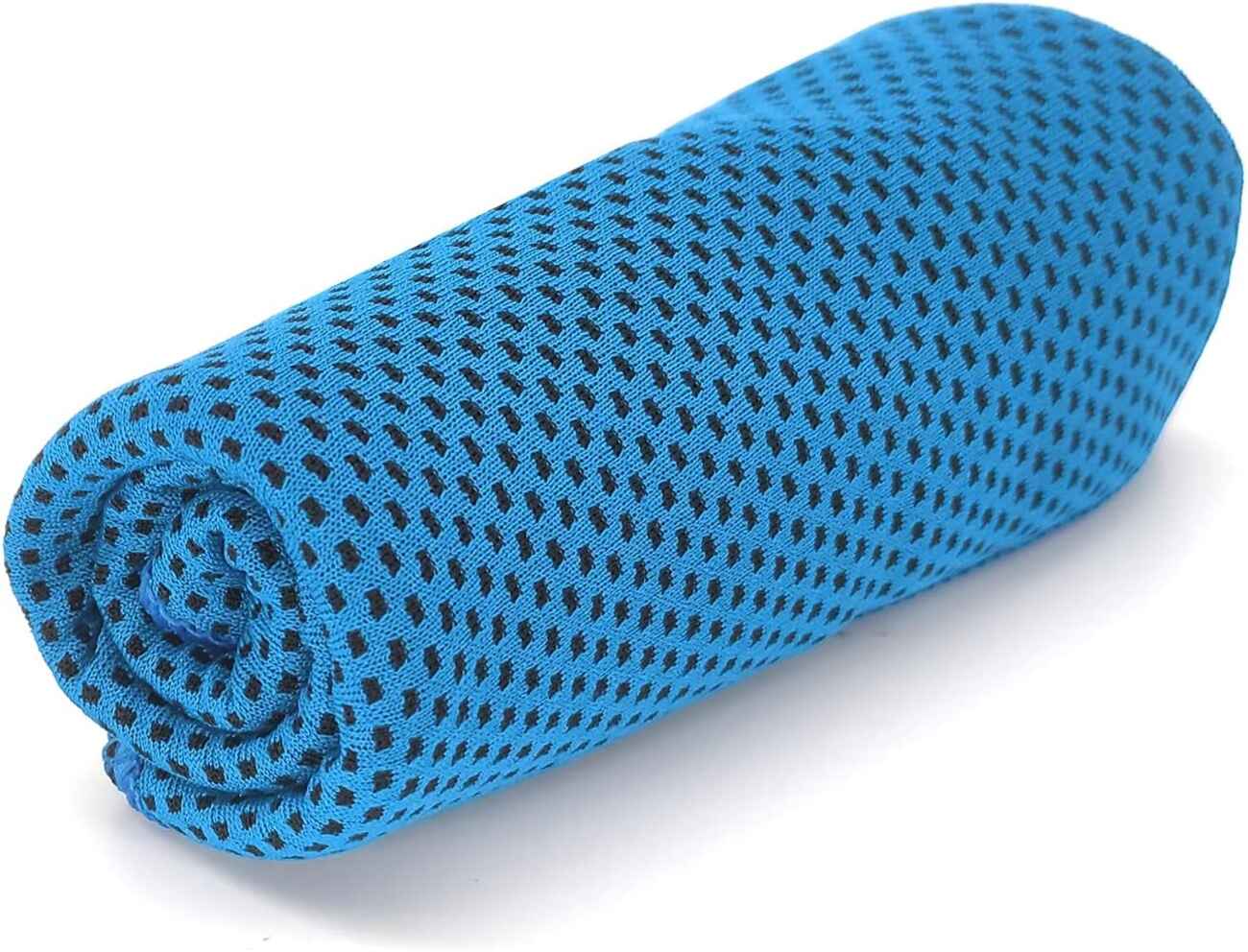 A cold towel / Wet it.. shake it off.. and enjoy the cold / Light Blue