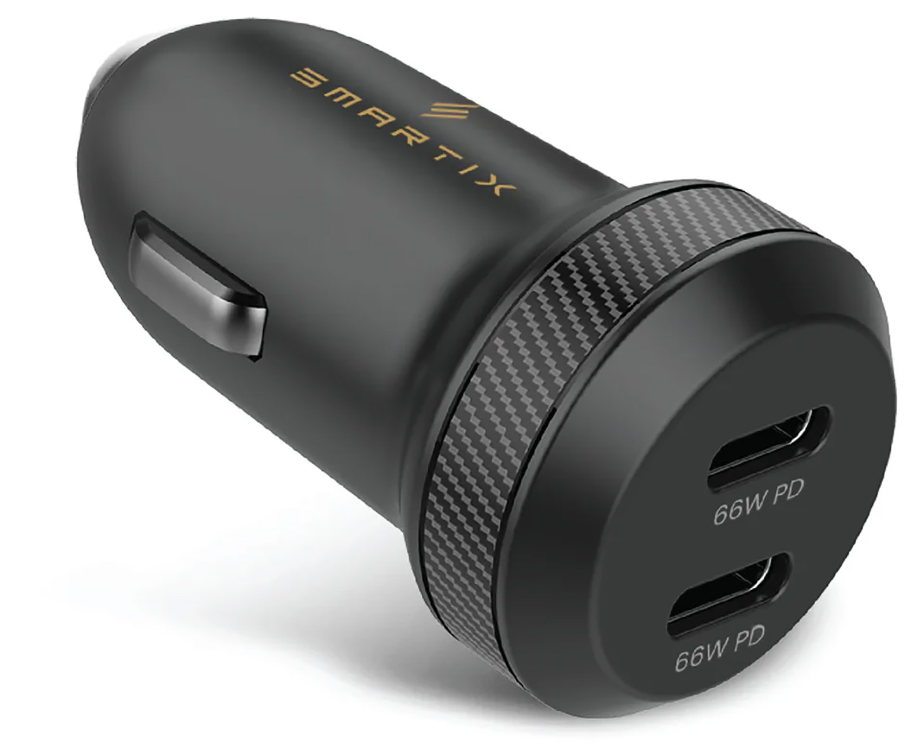 Smartix Car Charger / With 2 Type-C Ports / 66W Power
