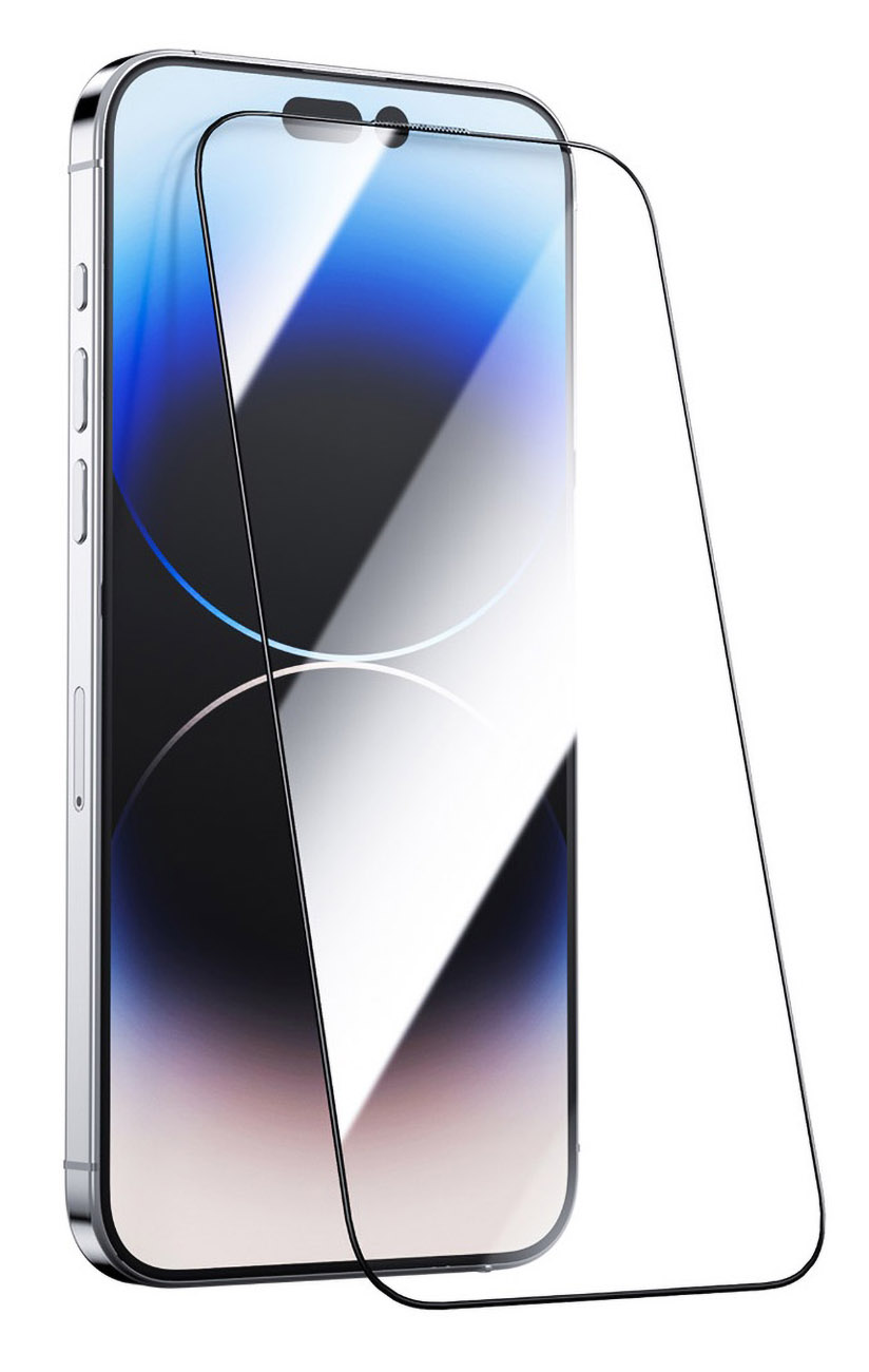 Green Steve 9H Screen Protector for iPhone 15 Pro Max / Scratch & Drop Resistant / Clear Glass