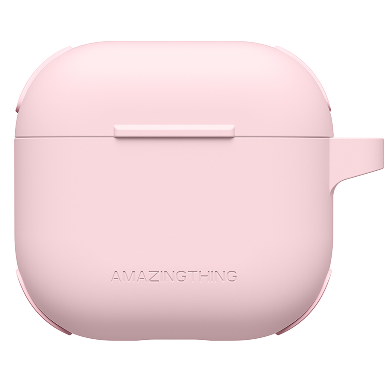 AmazingThing GripClip Case for Apple AirPods 4 / Elegant Design / Drop Protection / Pink