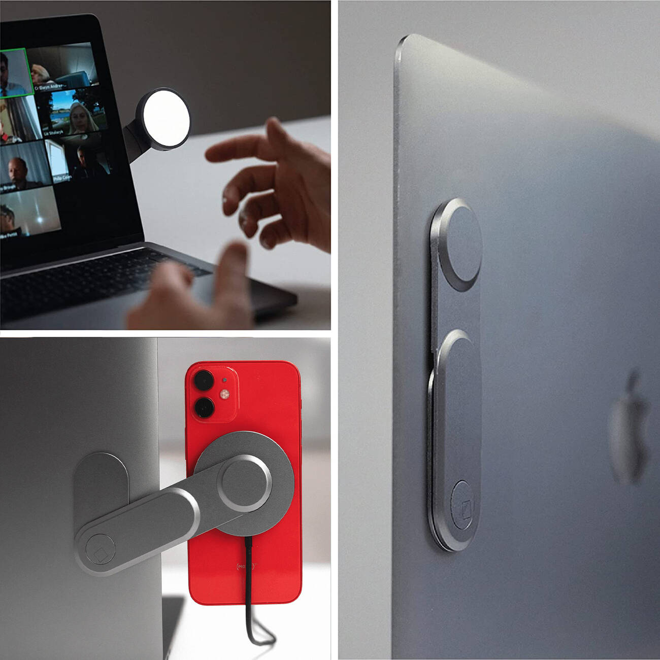 Rolling Square Edge Full Kit with Phone Holder & 15W Wireless Charger & Portable Light