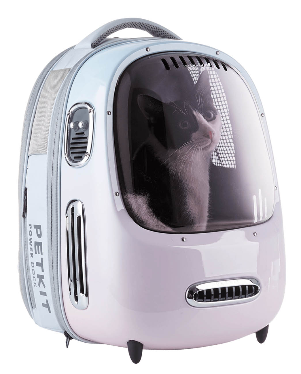 PETKIT Breezy 2 Smart Cat Carrier / Built-in Cooling System / With LED Light / Pink
