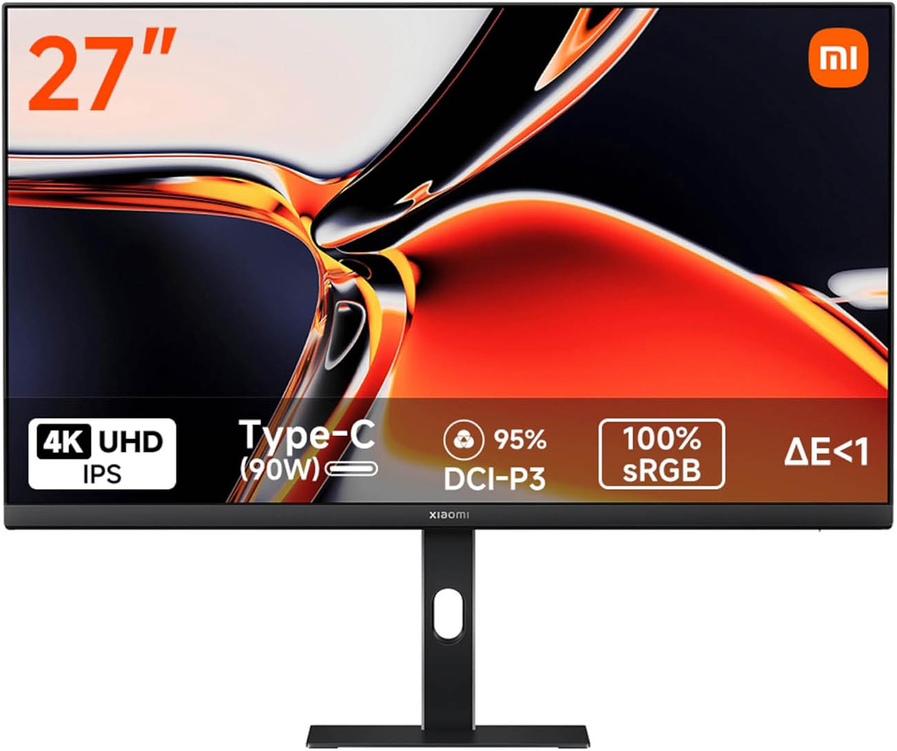 Xiaomi A27Ui 2026 Monitor / 27 inch / 4K Resolution / 60Hz / Supports Reverse Charging