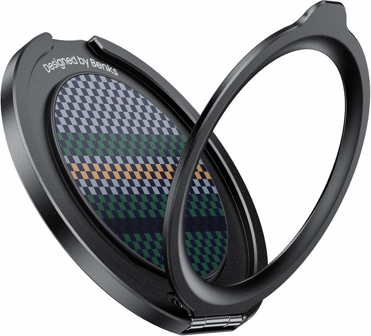 Benks MagClap Grip & Stand / Holds Phone Vertically & Horizontally / Support MagSafe / Aurora