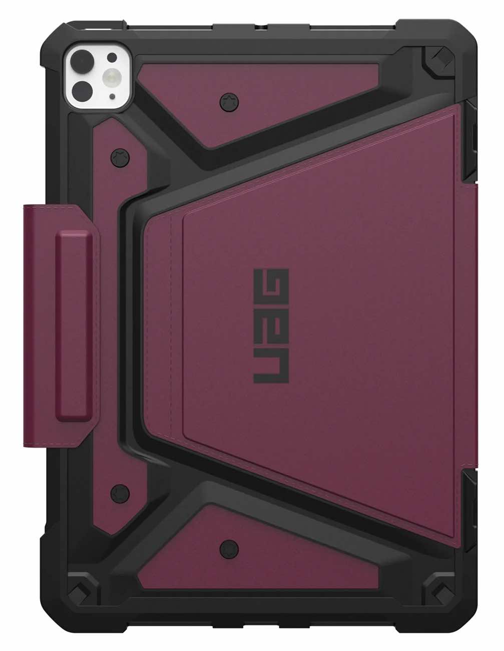 UAG Metropolis Case for iPad Pro 11 Inch / Built-in Stand / Drop Protection / Bordeaux