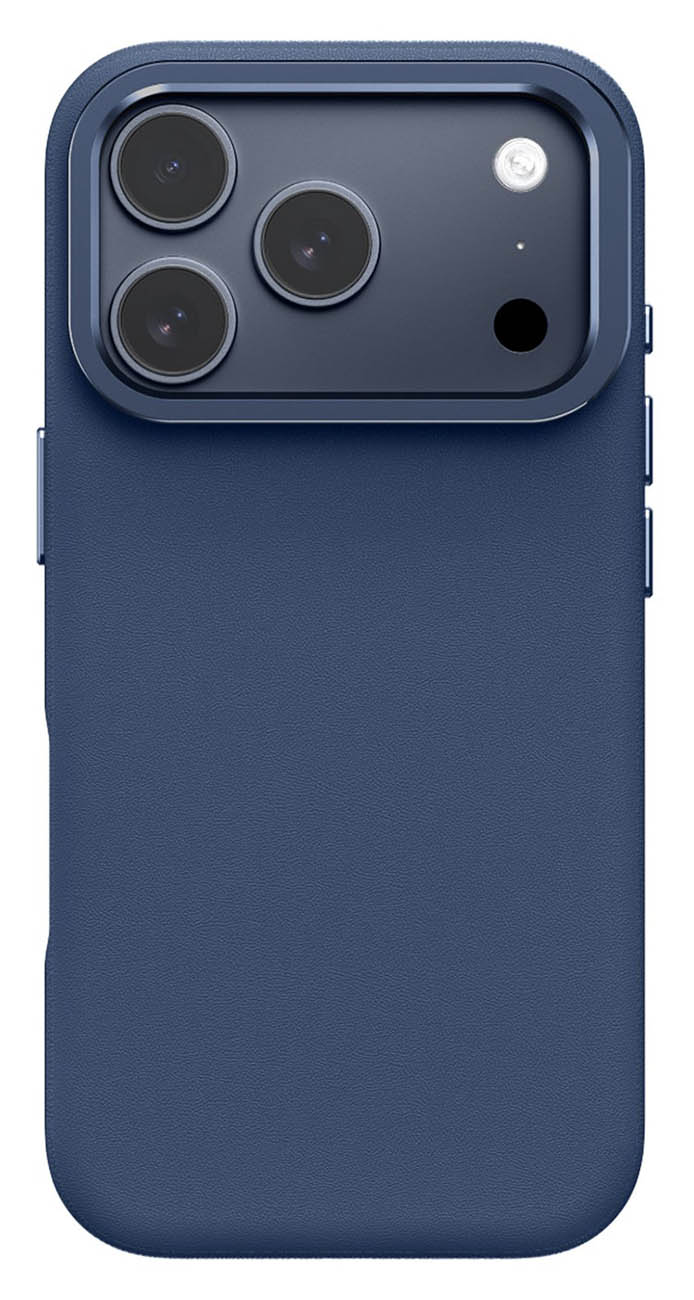 AmazingThing Glamour AllSkin Case for iPhone 17 Pro Max / Built-in Stand / Premium Leather / Blue