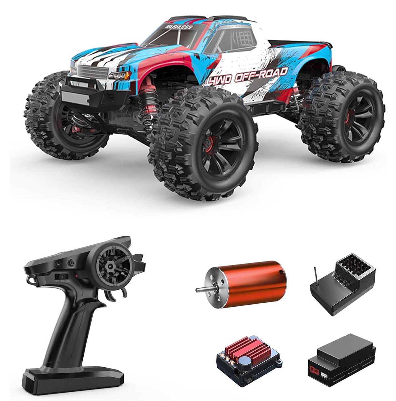 Hyper Go 16208 Electric Car / With Remote Control / Battery Operated / Shock Resistant