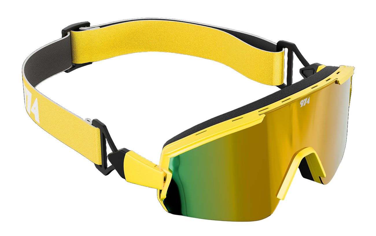 974Guards Protective Goggles / Summer Edition / Sunglass Lens + Clear Night Lens / Yellow