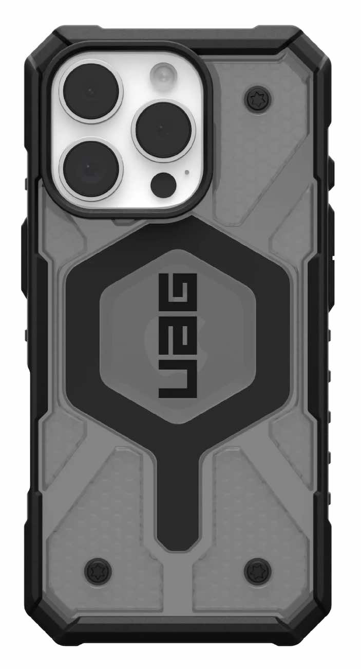 UAG Pathfinder Clear Case for iPhone 16 Pro / Drop Resistant / Support MagSafe / Black