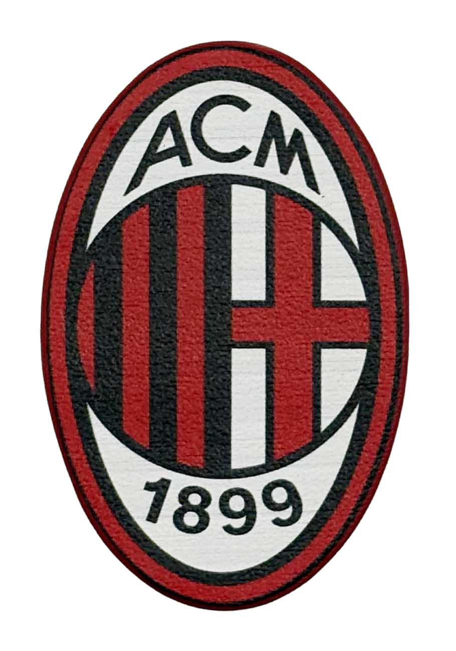 DOUBLE A Sticker / Premium Leather / AC Milan Club Design