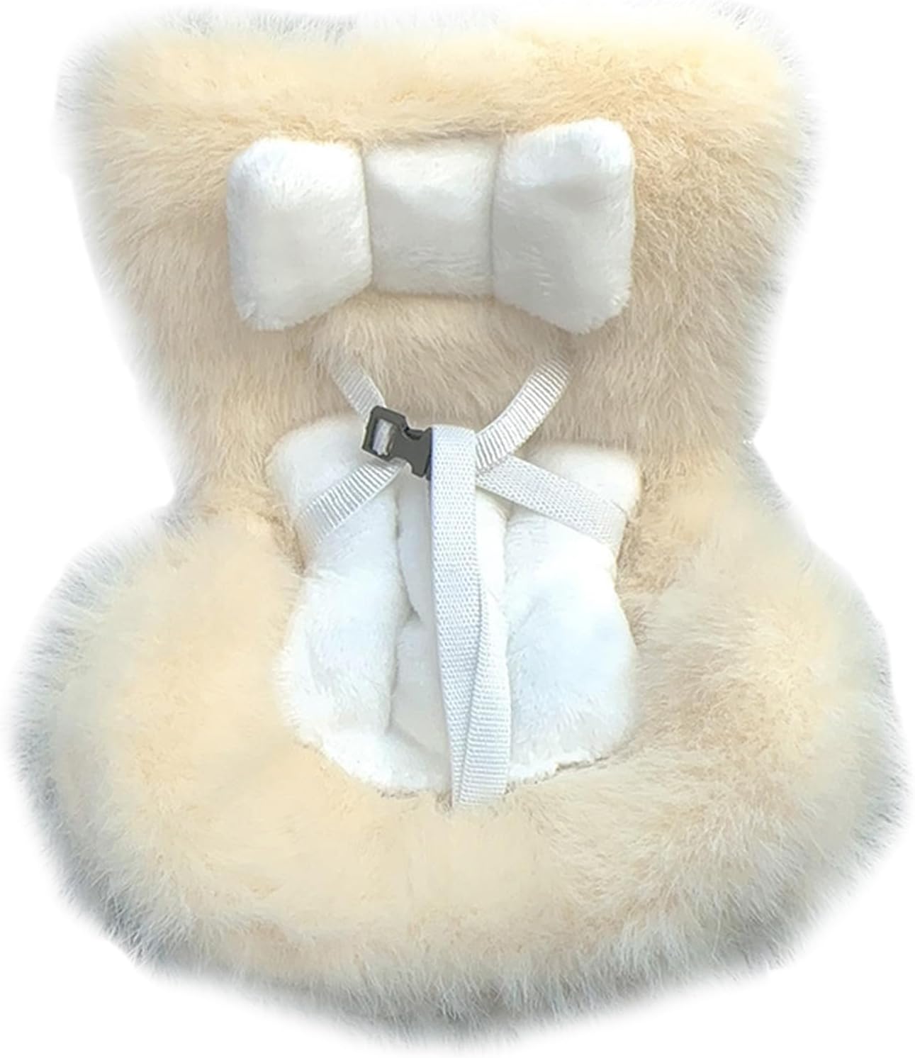 Labubu Car Seat / for Have a Seat Series / Car-Mountable / Beige