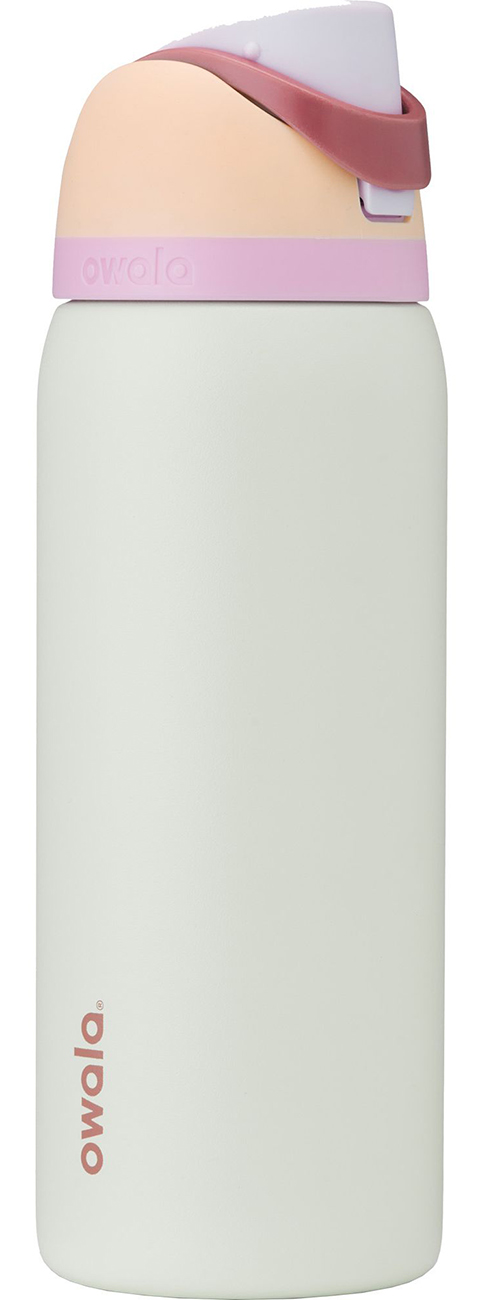 Owala FreeSip Water Bottle / 32oz / Keeps Cold for 24 Hours / Coastal Mist