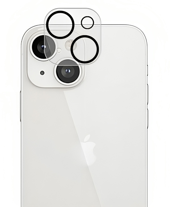 Grip2u Camera Lens Protection for iPhone 15 and 15 Plus / High Clarity / Transparent