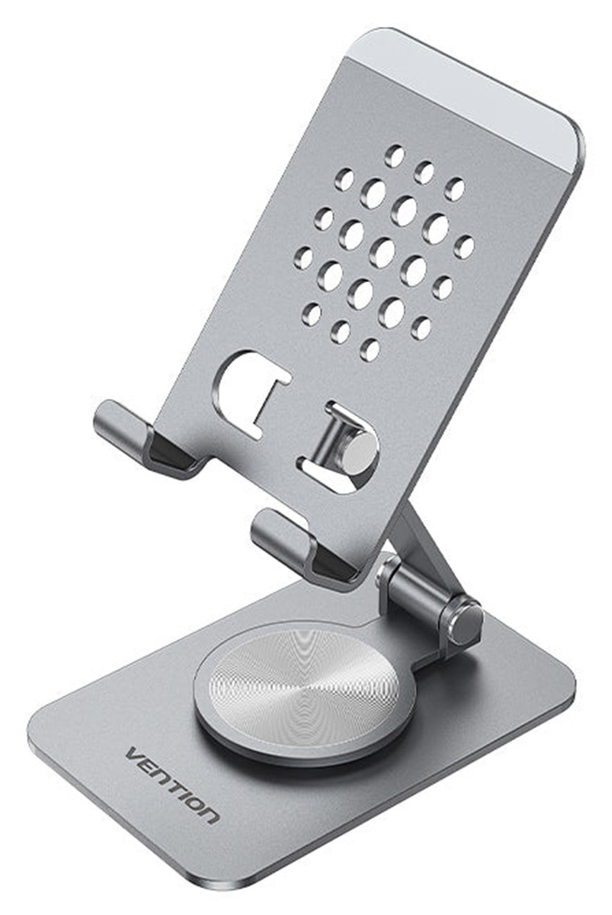 Vention Desktop Stand for Tablets & Phones / Rotatable & Foldable / Durable Aluminum