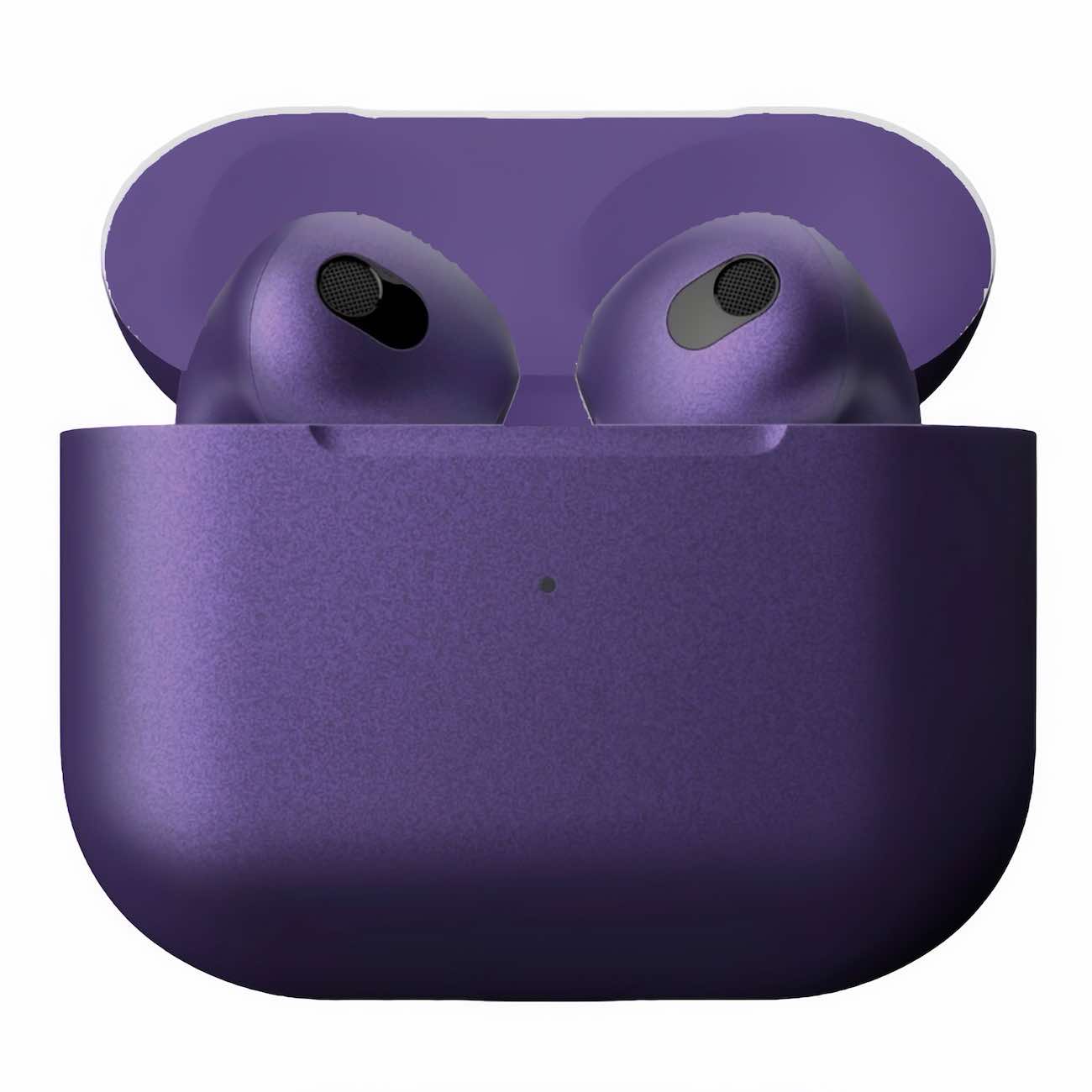 Apple AirPods 4 / With Noise Cancellation & Wireless Charging / Special Edition / Matte Purple