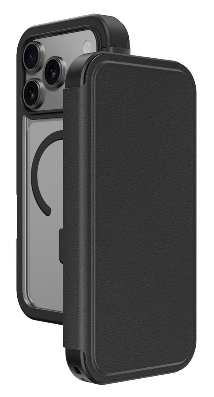 AmazingThing Glamour Case for iPhone 17 Pro Max / Magnetic Phone Cover / Drop-Resistant / Black