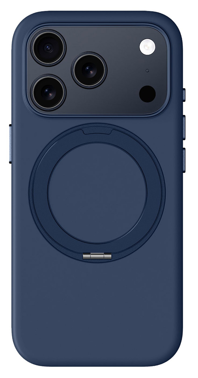 AmazingThing Cloudie Case for iPhone 17 Pro Max / Built-in Grip / MagSafe / Drop-Resistant / Blue