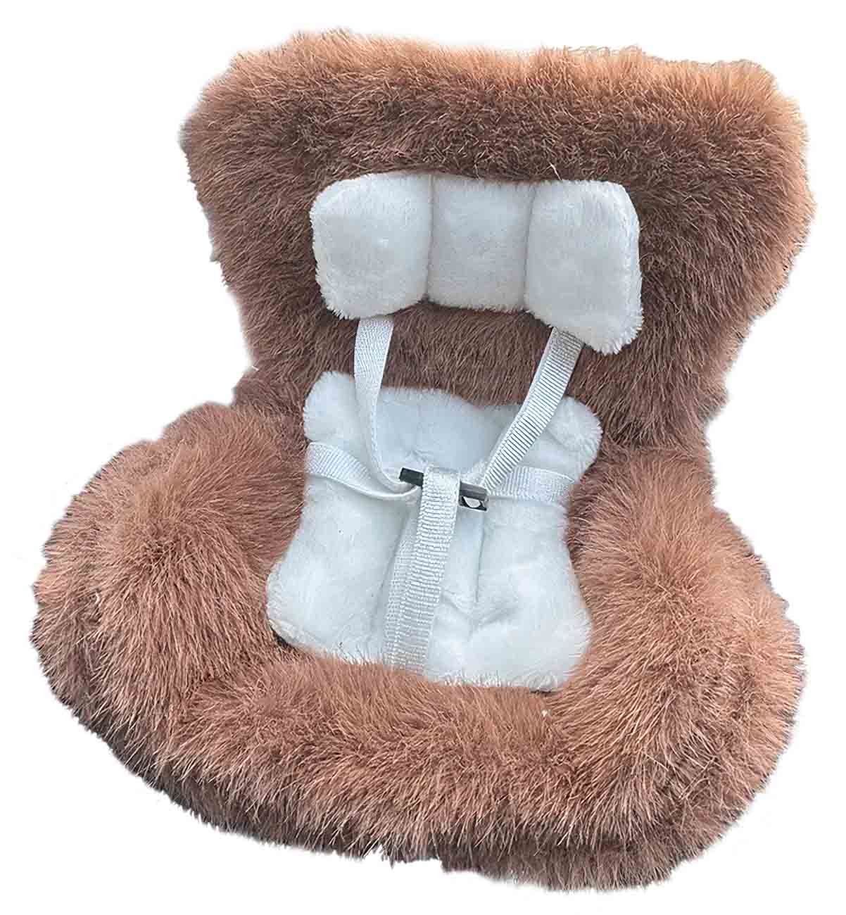 Labubu Car Seat / for Have a Seat Series / Car-Mountable / Brown