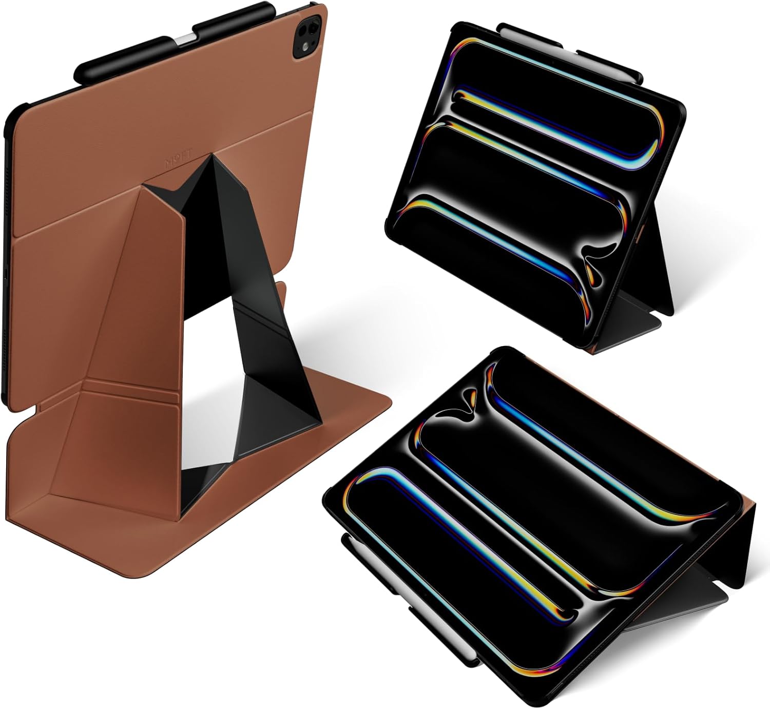 MOFT Float Folio 2nd Gen Case & Stand for iPad Air 11 inch M2 / Flexible / Sienna Brown