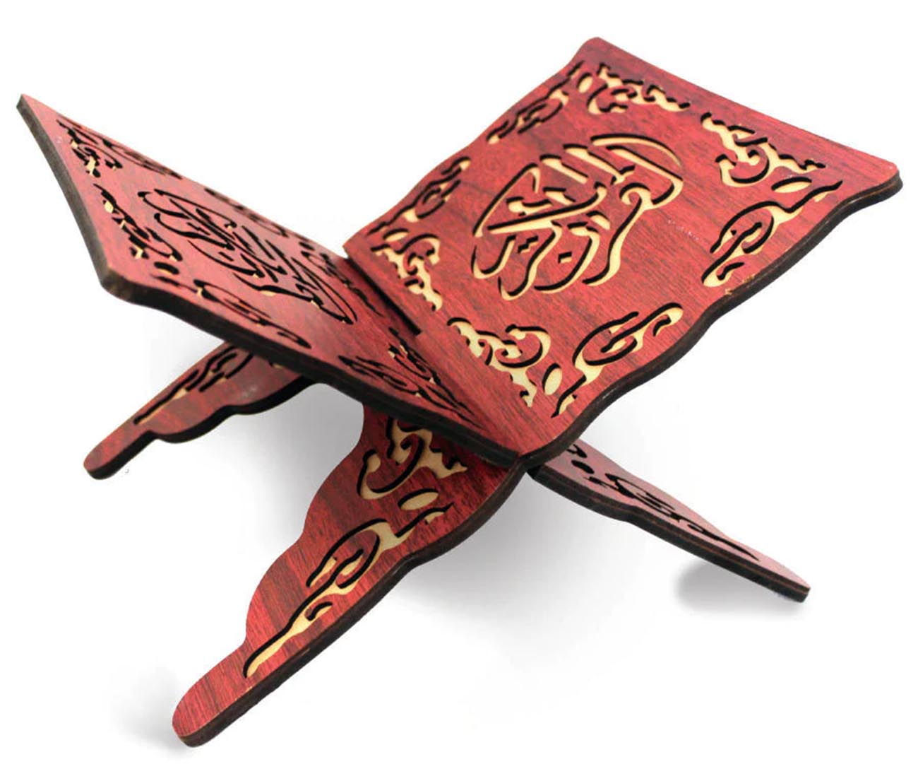 Foldable Quran Stand / Elegant Wooden Design / Large Size