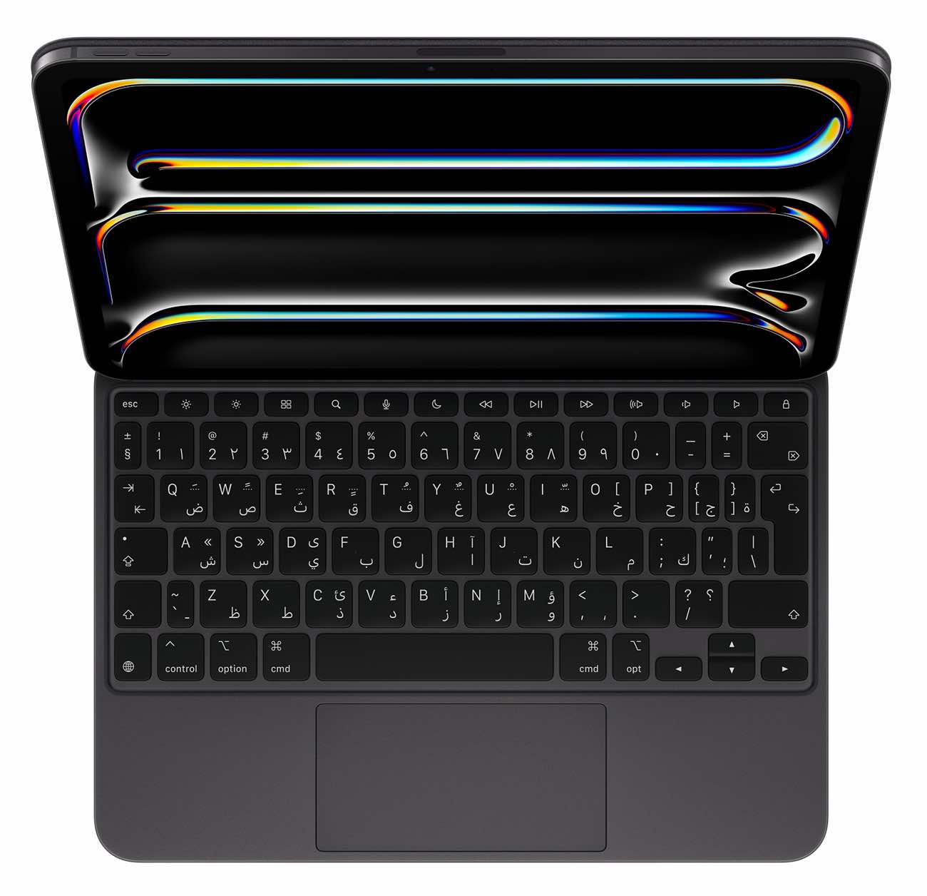 Apple Magic Keyboard for iPad Pro M4 11 inch / With Trackpad / Arabic & English / Black