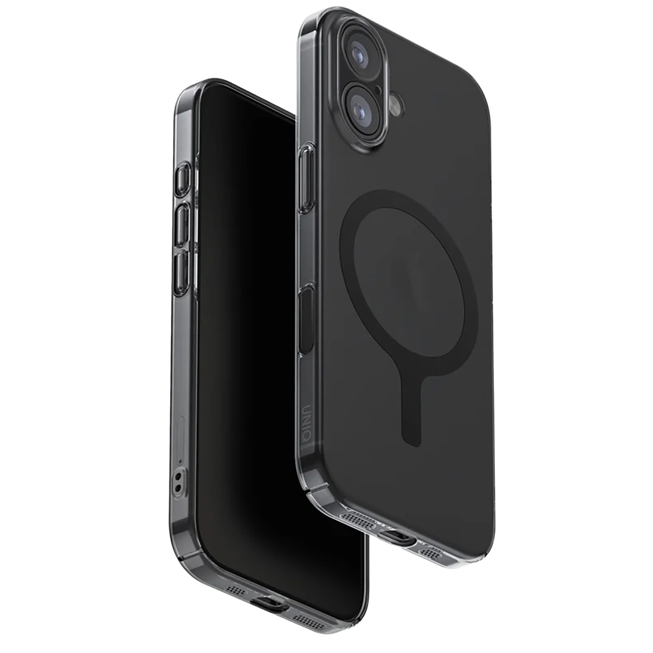 UNIQ AirSuit Case for iPhone 17 / MagSafe / Ultra-Slim / Drop Protection / Clear Black