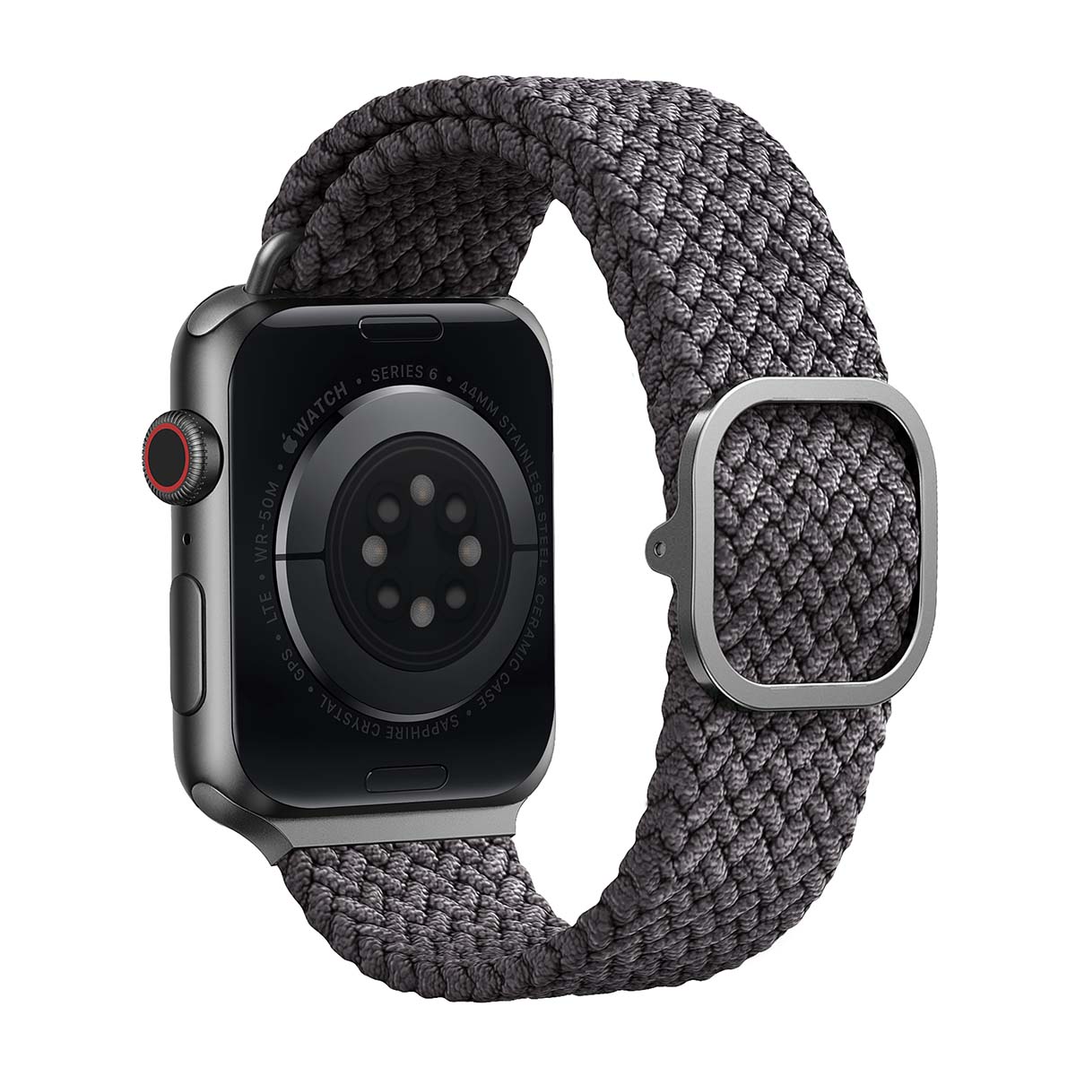 Uniq Aspen Braided Apple Watch Strap 44 - 42 mm / Granite Grey