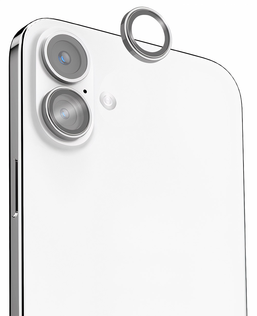 Momax Camera Lens Protector / For iPhone 16 & 16 Plus / Black