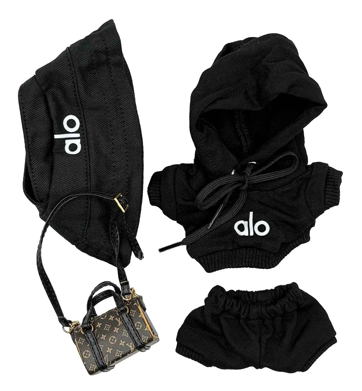 Labubu Outfit / alo Design with LV Bag