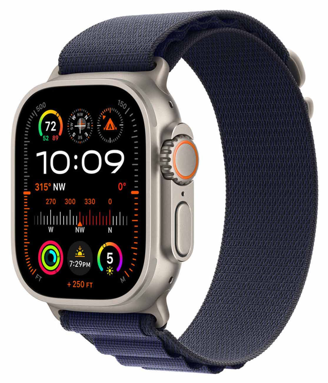 974Bands Alpine Loop Sport Strap / Size 42 / 44 / 45 / 49 / Navy Blue