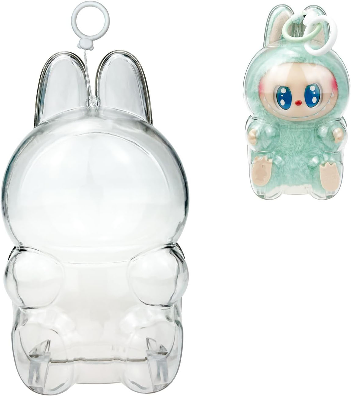 Protective Case for Labubu Have a Seat / Transparent