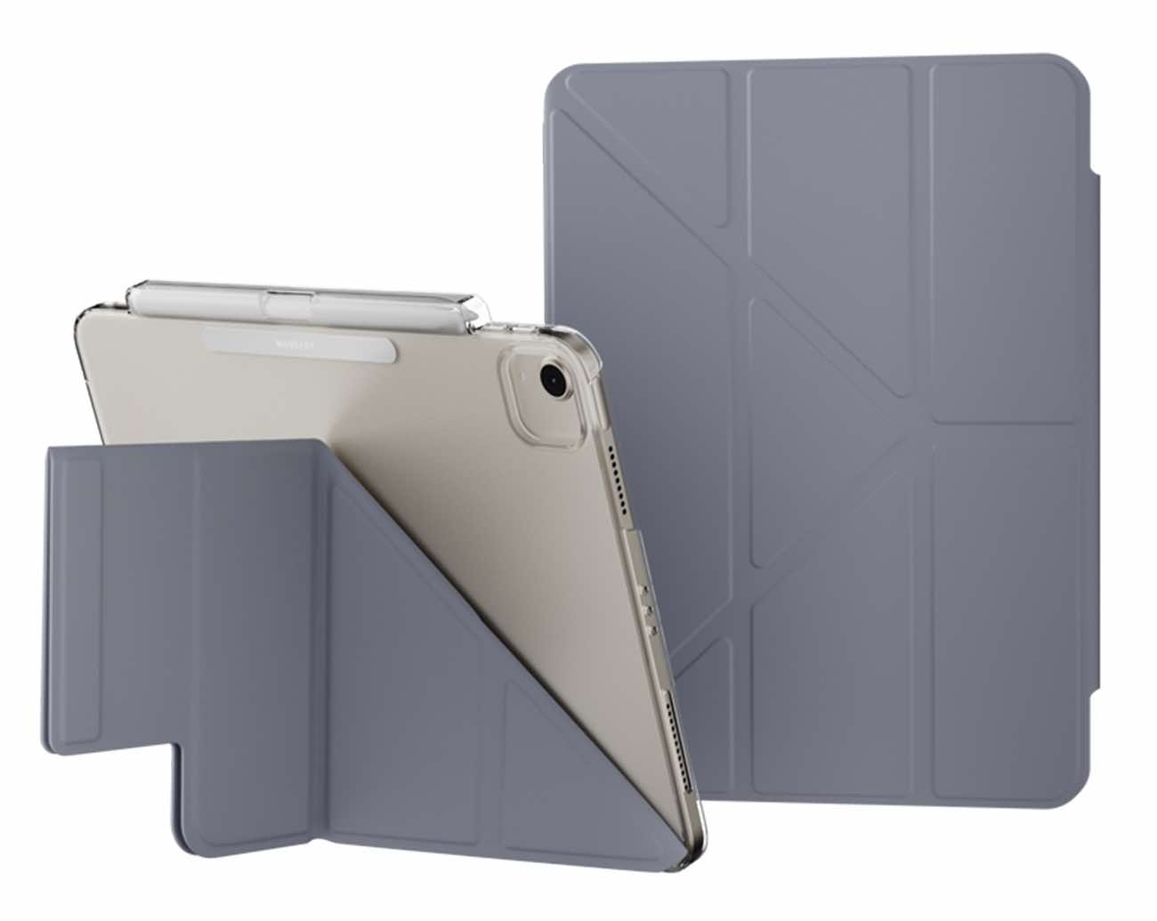 MagEasy Case for iPad Air 11 inch 2024 Edition / Built-in Stand / Drop Resistant / Alaskan Blue