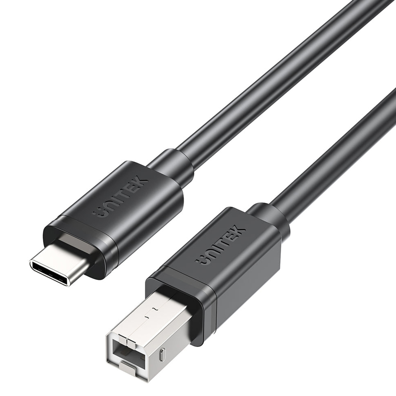 Unitek Printer Cable Type-C to USB-B / Durable & Practical Design / 2 Meters