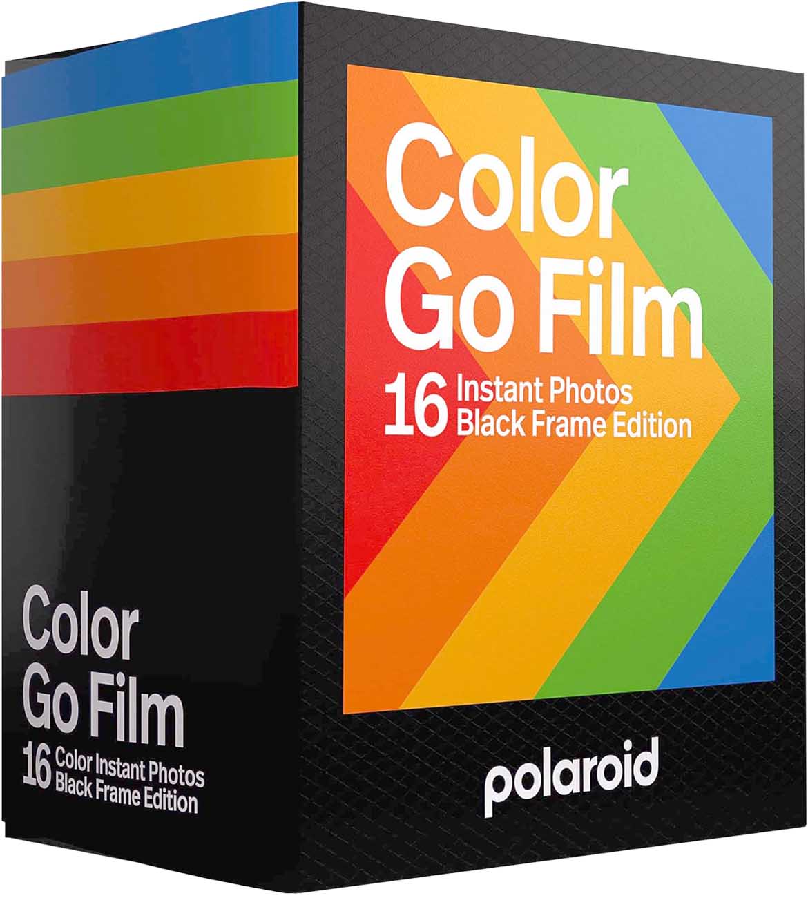 Paper for Polaroid Go Color Camera / 16 Photos / Black Frame Edition / Size 2.1x2.6 inches
