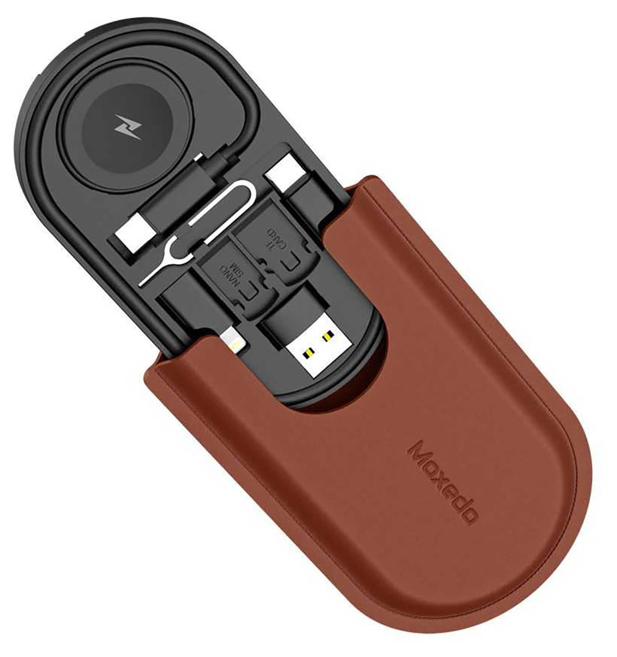 Moxedo Multi-Function Kit / Charges Devices + Apple Watch / 3 in 1 / With Type-C Cable