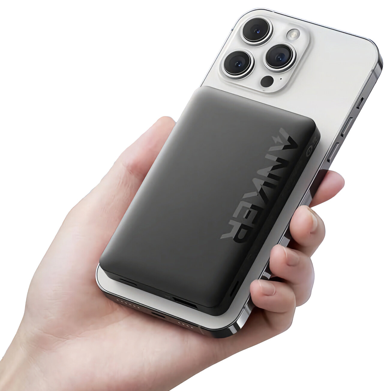 Anker 334 MagGo Wireless & Magnetic Power Bank / Supports MagSafe / 10000mAh